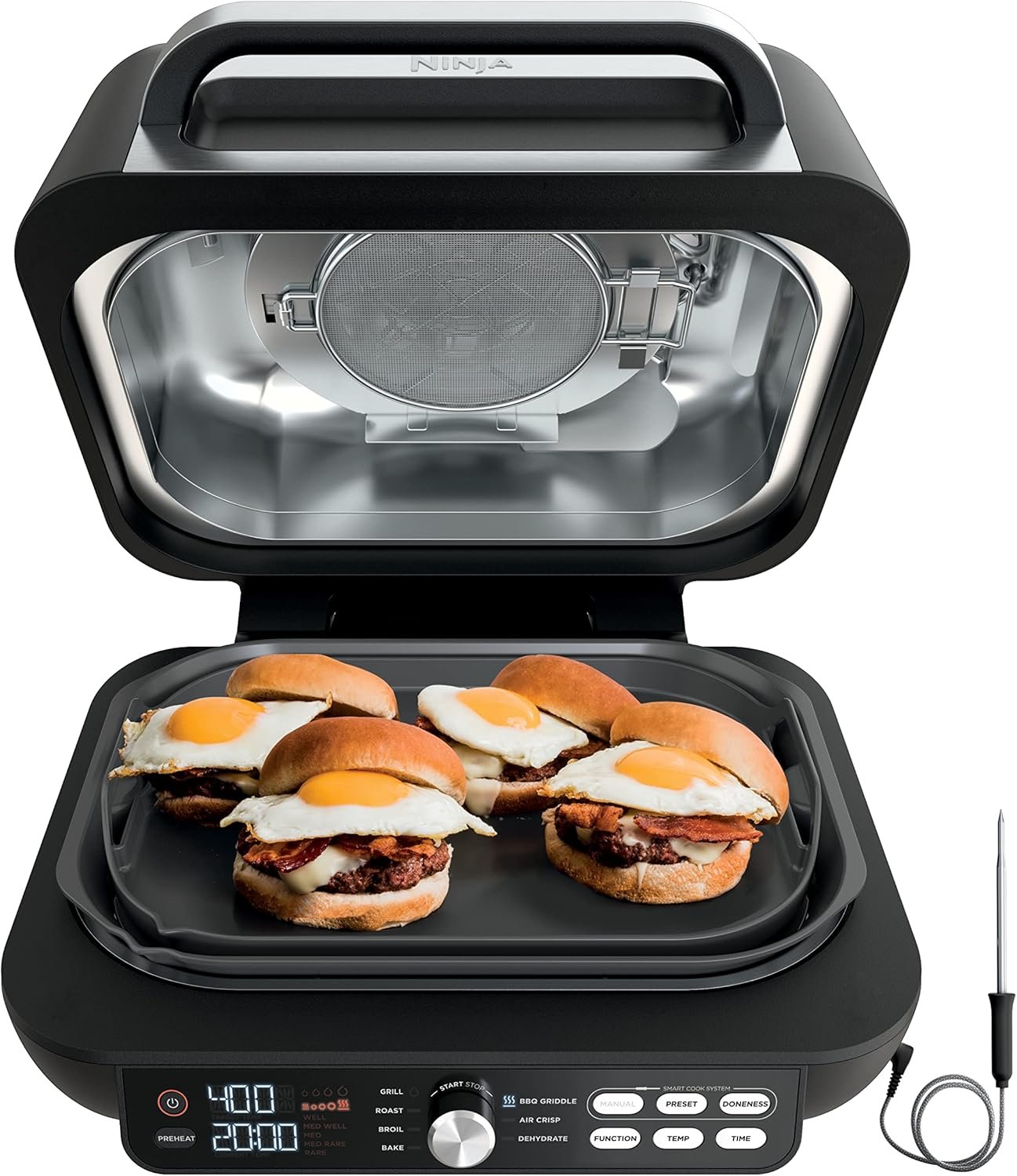 Ninja Foodi Smart XL Pro IG651 — most premium Ninja indoor grill