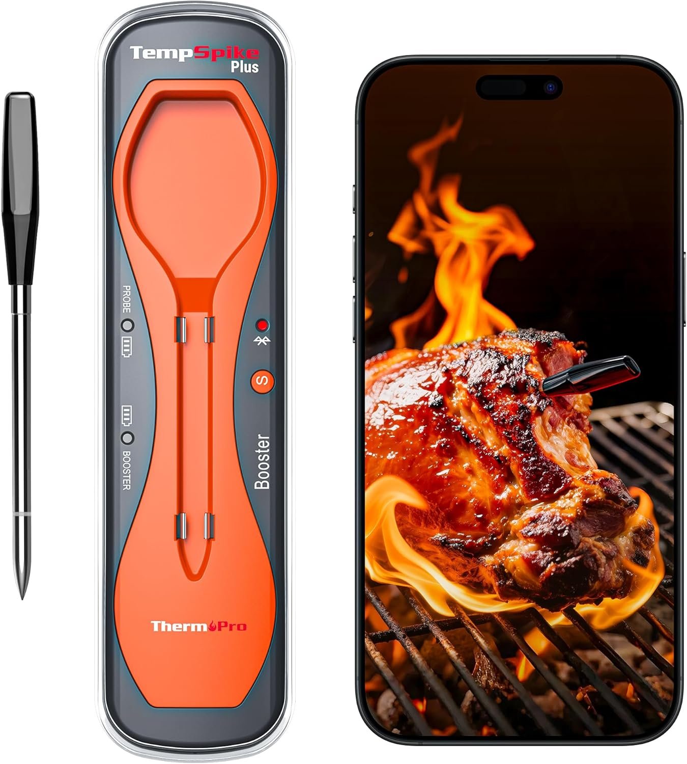 TempPro TempSpike Plus wireless meat thermometer