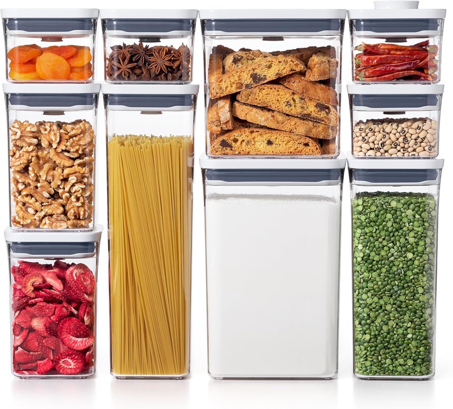 OXO POP 10-Piece Set — one of the best pantry storage containers